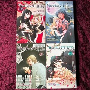 Black Rose Alice Manga Set Volumes 1-4